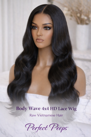 Body Wave 4x4 Raw HD Lace Closure Wig – Raw Vietnamese Hair