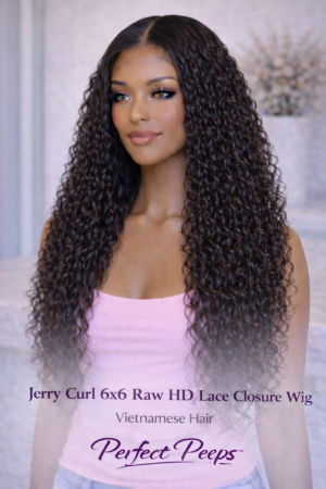 Jerry Curls 6x6 Raw HD Lace Closure Wig – Raw Vietnamese Hair