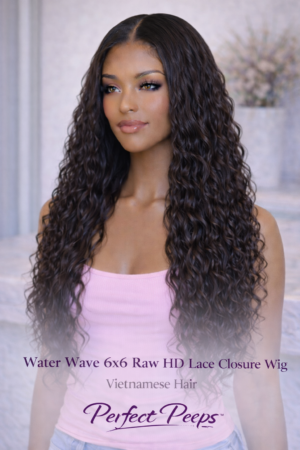 Water Wave 6x6 Raw HD Lace Closure Wig – Raw Vietnamese Hair