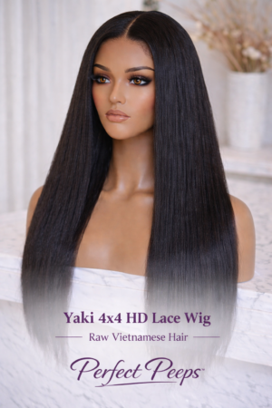 Yaki Curly 4x4 Raw HD Lace Closure Wig – Raw Vietnamese Hair